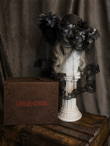 Dark Romance Gothic Lolita Witch Hat