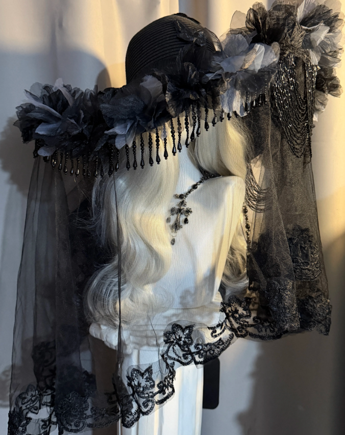 Dark Romance Gothic Lolita Witch Hat