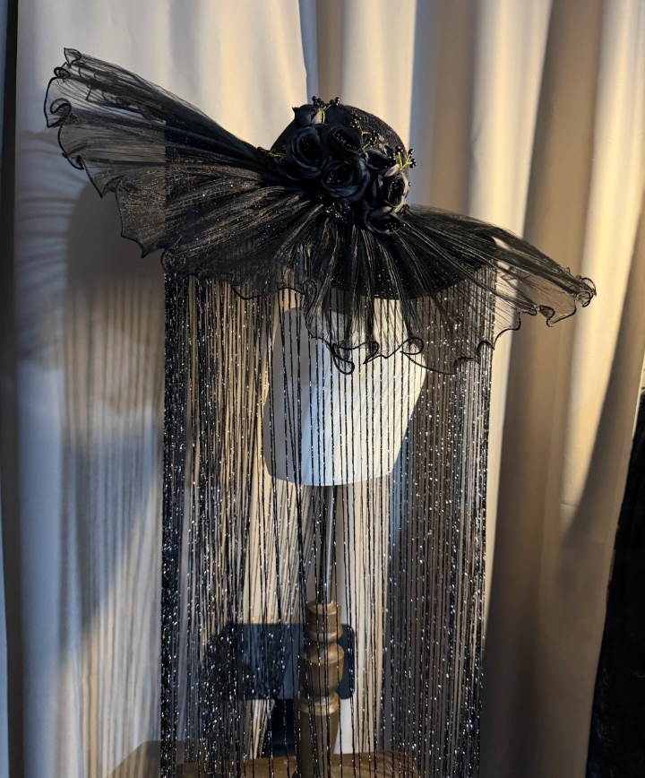 Extra Long Tassel Gothic Witch Hat